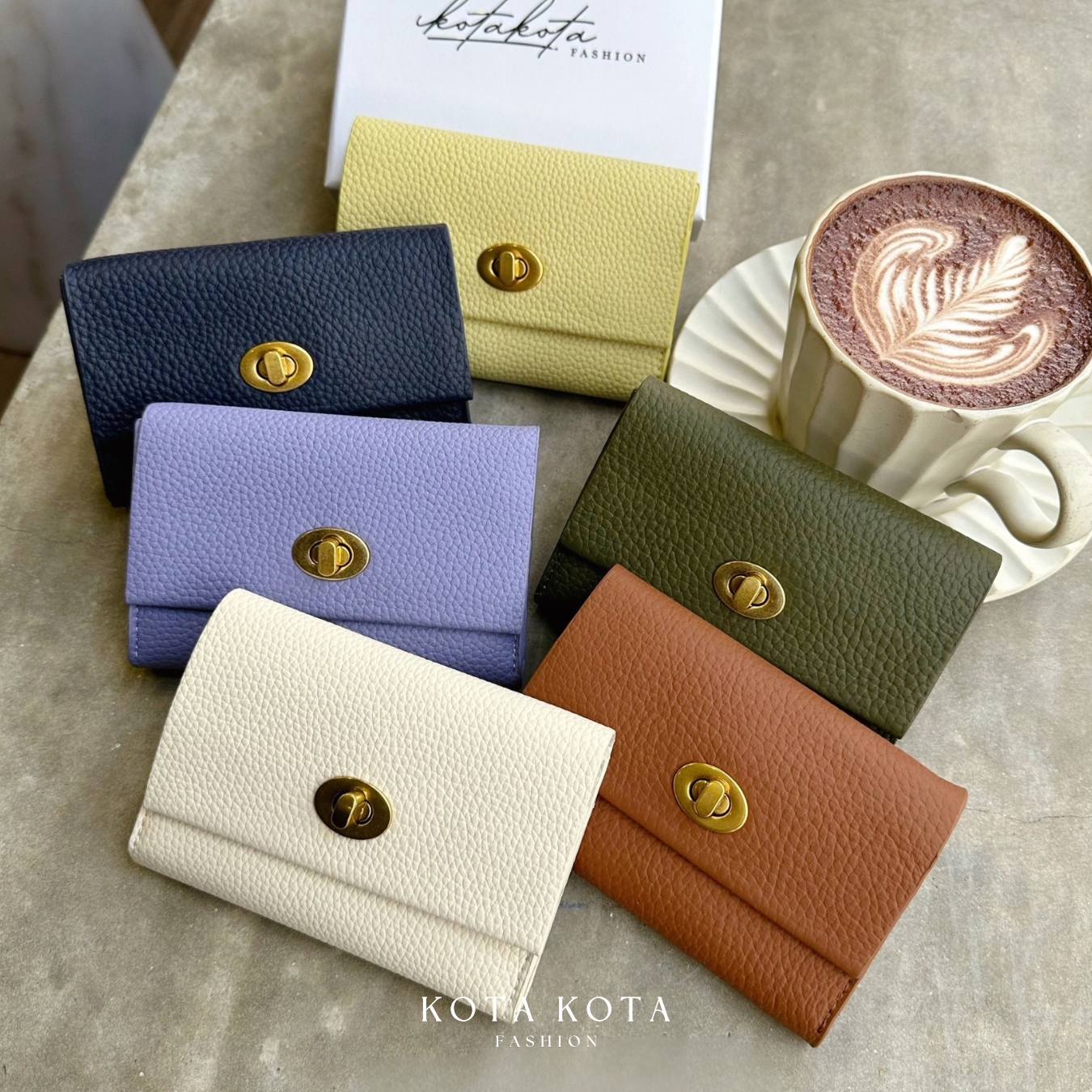 牛皮小金扣Cardcase
